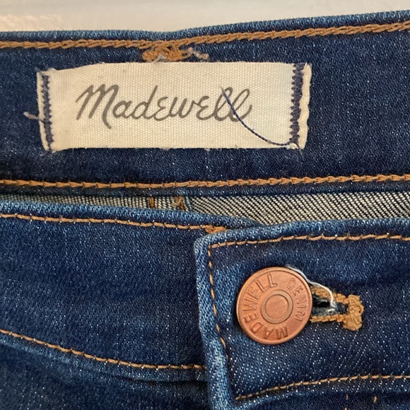 Madewell 9" Mid-Rise Skinny Jeans like new size 30 - Picture 2 of 7